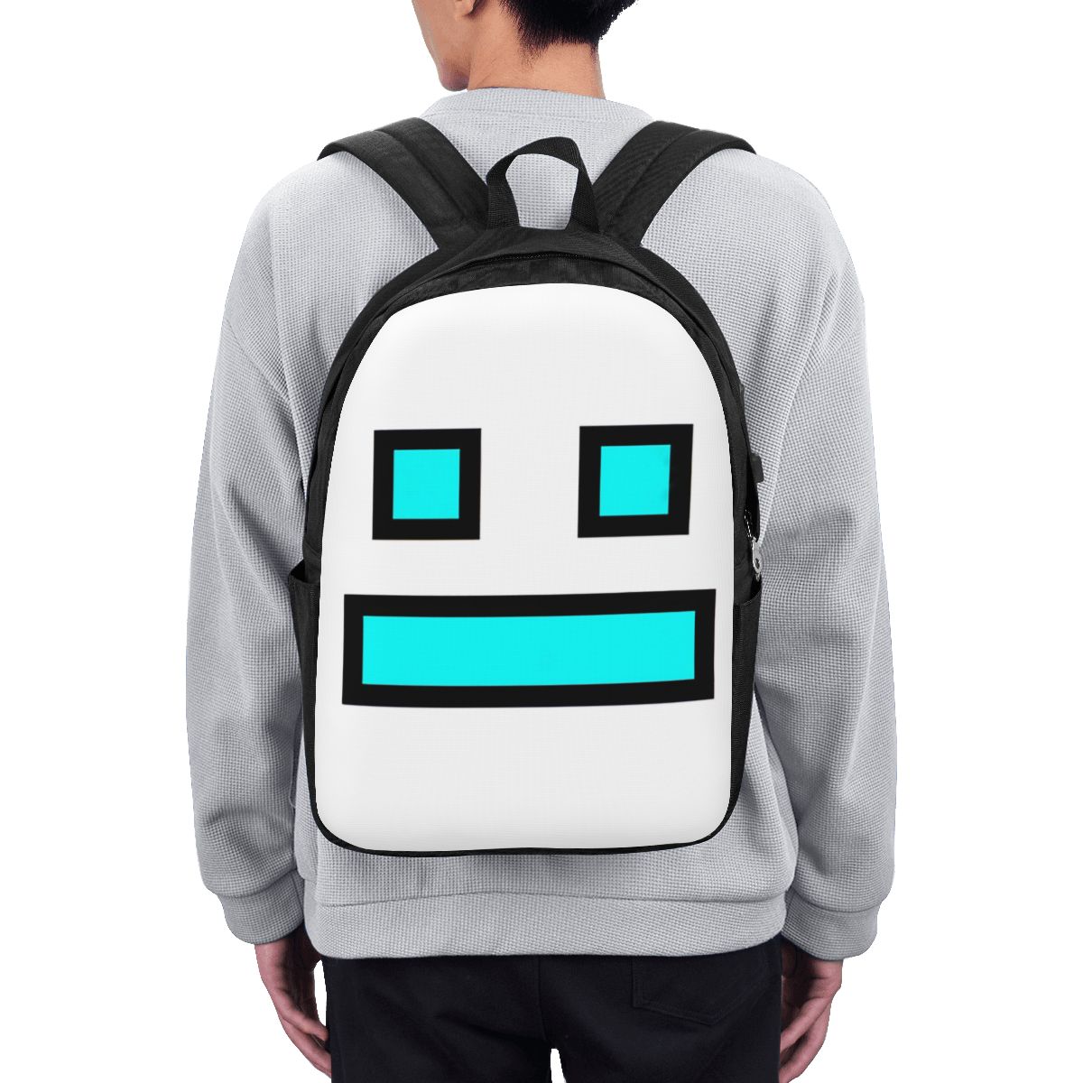 Laptop Bag - Video Game Geometry Dash Backpack Travel