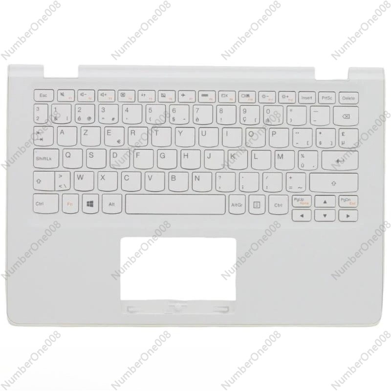 Keyboard Cover - White Keyboard Upper Case Palmrest Shell
