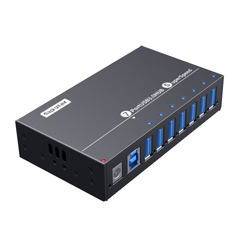 Usb Hub - A-173 Sipolar 7 Port Usb Hub