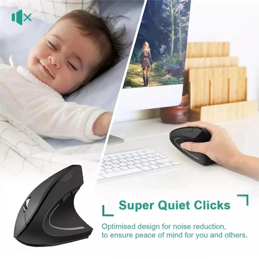 Vertical Mouse Ergonomic Mouse - Laptop Mouse recension och pris