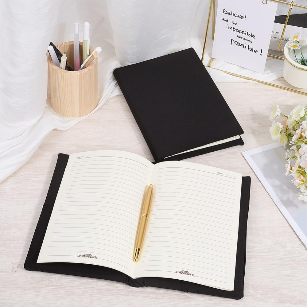 2Pcs Elastic Book Covers Black - Laptop Sleeve recension och pris