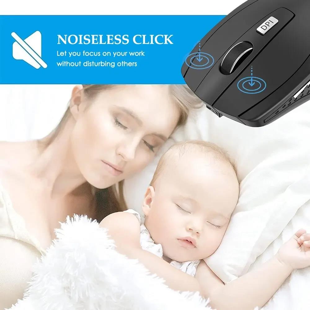 2.4G Wireless Mouse Portable E - Laptop Mouse recension och pris